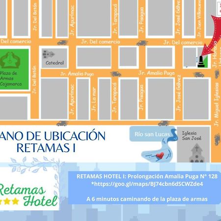 Retamas Hotel Cajamarca Eksteriør billede