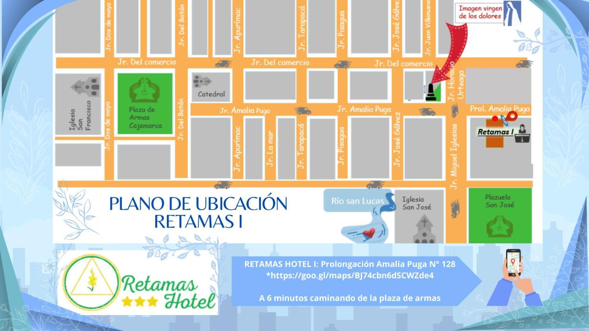Retamas Hotel Cajamarca Eksteriør billede